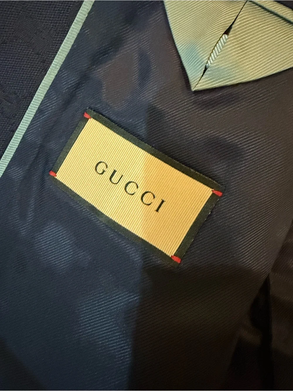 GUCCI GG cotton blend jacket